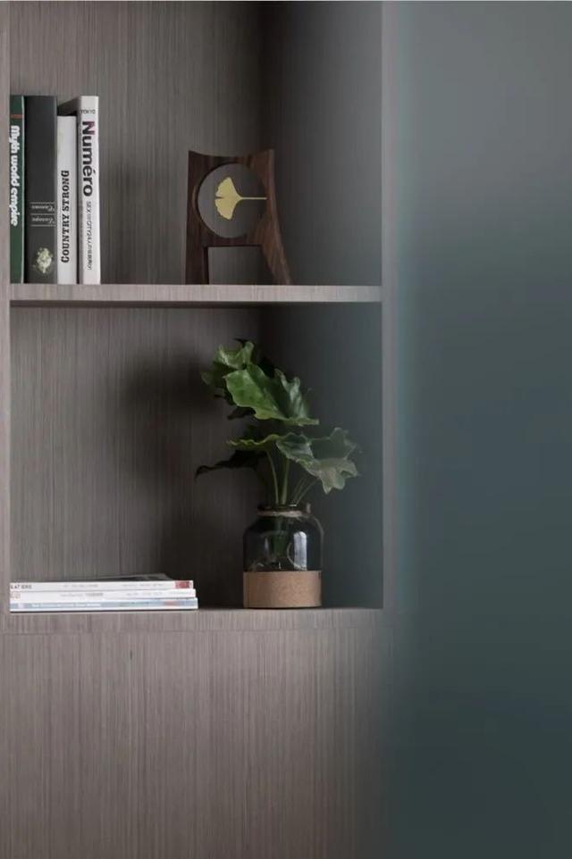 酒店公寓裝修效果圖(35㎡酒店式開(kāi)間單身公寓，半平米都沒(méi)浪費(fèi)，還裝得很有檔次)(圖9)