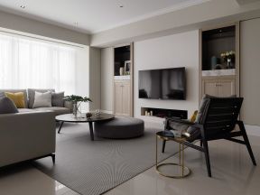 簡約風格電視背景墻裝修效果圖片 簡約風格電視背景裝修圖片