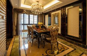 古典風格室內設計 古典餐廳裝修效果圖大全