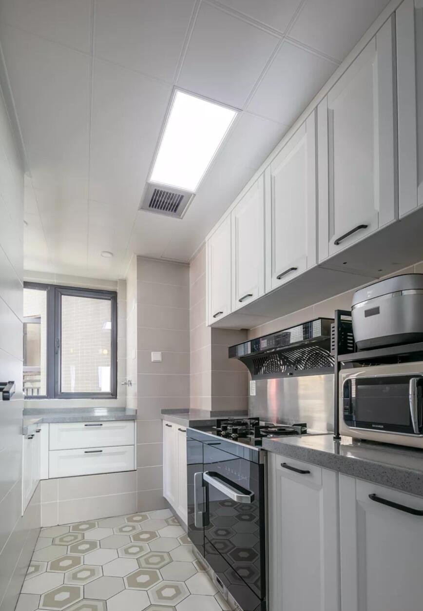 石景山金隅濱河園小戶(hù)型廚房裝修效果圖_小戶(hù)型整體廚房裝修_廚房裝修效果圖小戶(hù)型